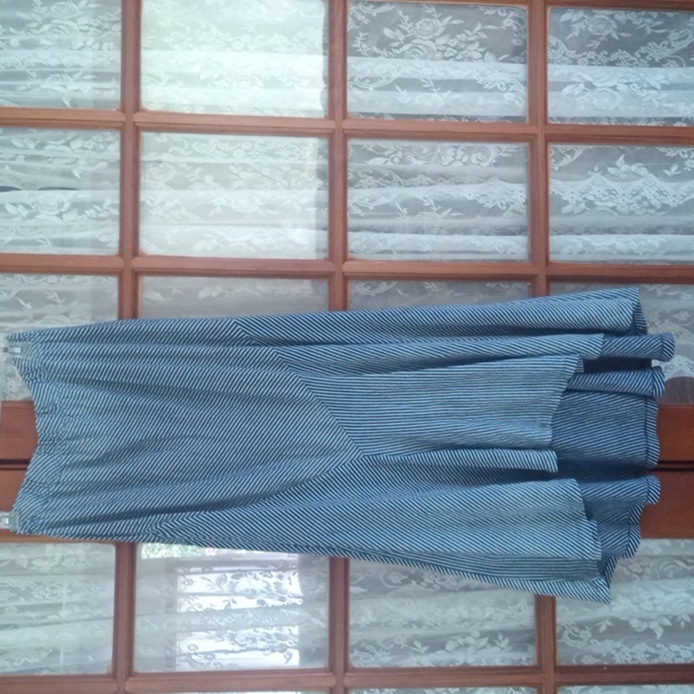 AG Adriano Goldschmied blue ombre skirt